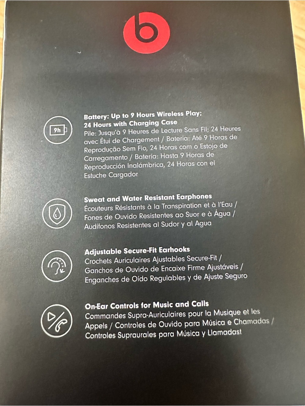 Beats Powerbeats Pro Wireless Earbuds - Lava Red - Picture 5 of 5